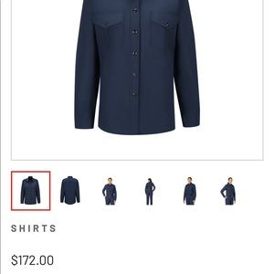 Workrite long sleeve nomex shirt